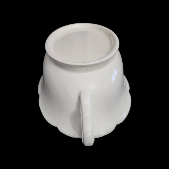 Eastern China 10" x 6.5" Oval Serving Bowl w/ Handles 22K Gold Trim Floral - Picture 4 of 5